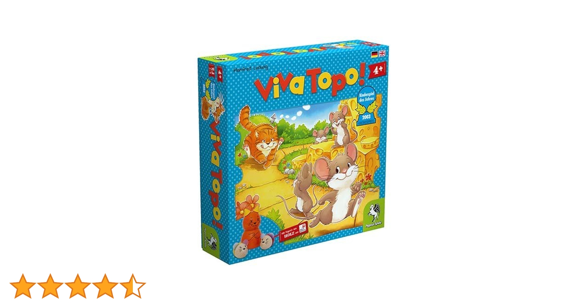 Amazon.co.jp: ねことねずみの大レース (Viva Topo!) PG66003